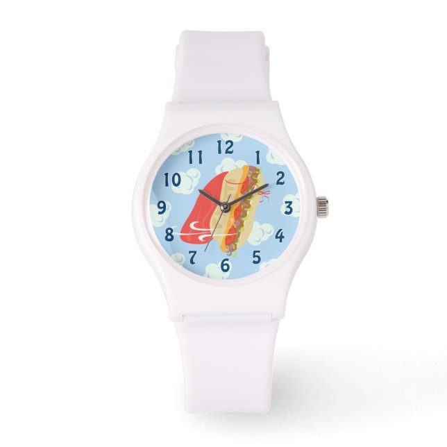 Montre Super Héros Flying Capying Sandwich Fun (Recto)