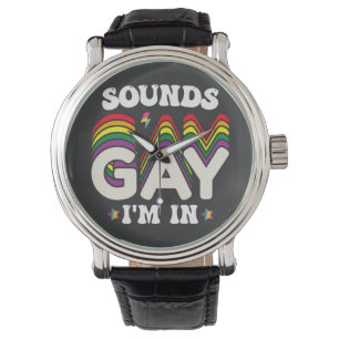 Montre Super LGBT Pride Sonne Gay I In