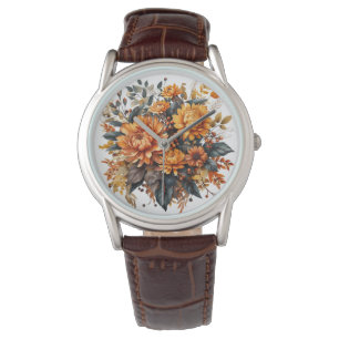 Montre Superbe automne floral