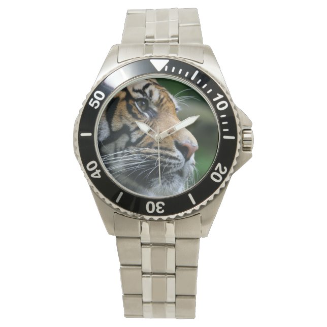 Montre Superbe visage de tigre du Bengale (devant)