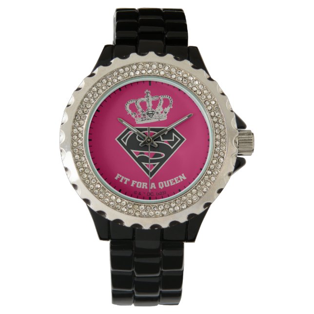 Montre Supergirl S-Shield "Adapté Pour Une Reine" (devant)