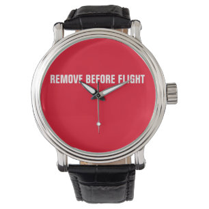 Montre SUPPRIMER AVANT LE VOL - Surveillance électroniqu