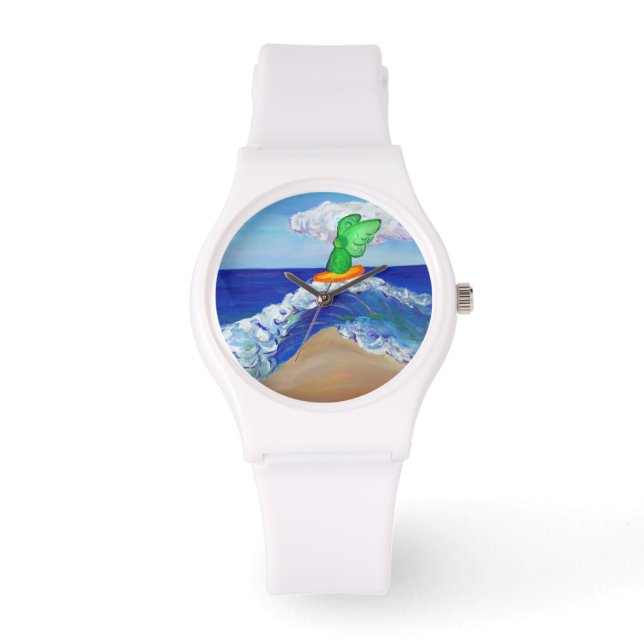Montre Surfing Guardian Angel Rapheal Custom Watch Design (Recto)