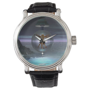 Montre surréaliste d'homme de Leonardo da Vinci
