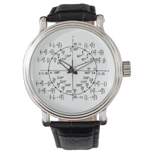 Montre Surveillance circulaire de l'unité mathématique