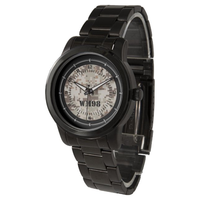 Montre Surveillance de Camouflage numérique du désert per (Incliné)