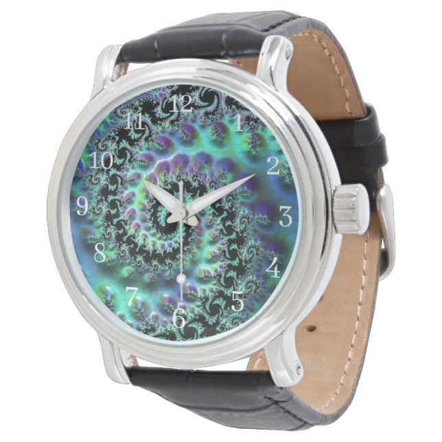 Montre Surveillance de la découverte de Mandelbrot (Incliné)