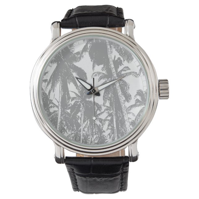 Montre Surveillance des palmiers tropicaux (devant)