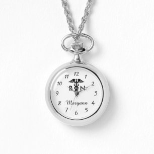 Montre Surveillance des pendentifs pour les infirmières a