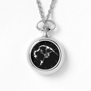 Montre Surveillance du chien de Terre-Neuve Surveillance