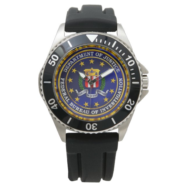 Montre Surveillance du FBI CHRONOGRAPH (devant)