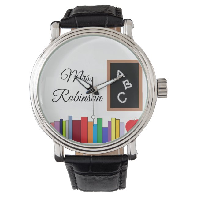 Montre Surveillance personnalisée de l'enseignant (devant)