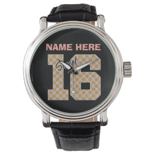 Montre Sweet 16 fille d'anniversaire