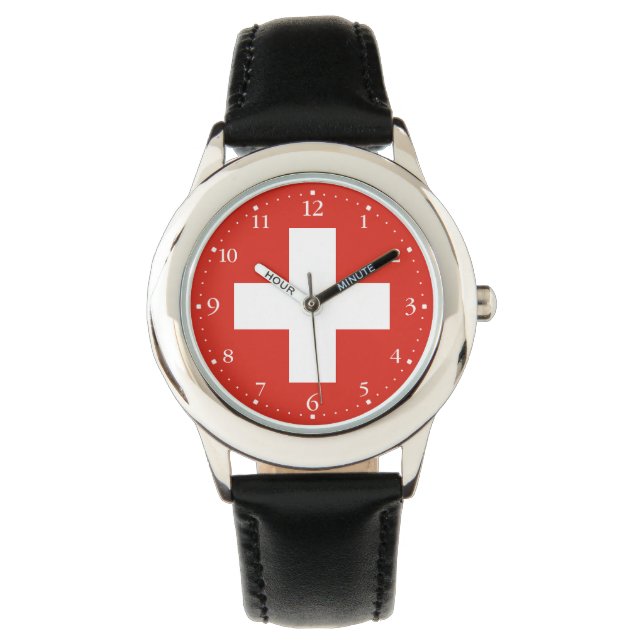 Montre Switzerland Flag (devant)