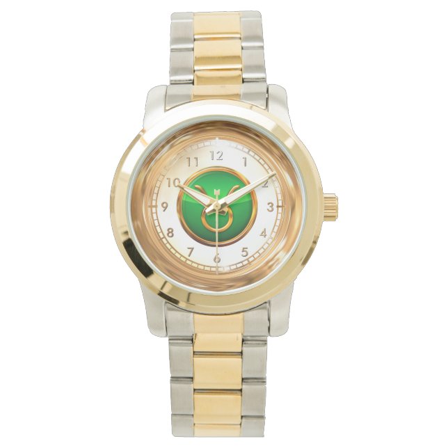 Montre Symbole astrologique du Taurus (devant)