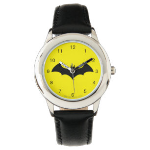 Montre Symbole Batman   Logo Simple Bat Silhouette