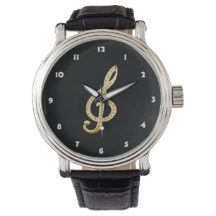Montre Symbole de Gclef de piano
