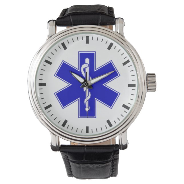 Montre Symbole de l'étoile de vie (devant)