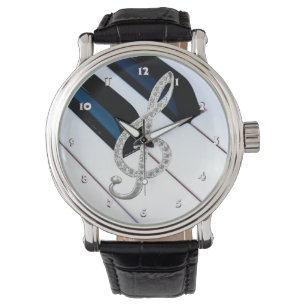 Montre Symbole de musical de piano