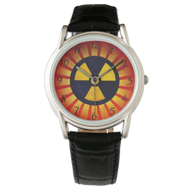Montre Symbole de rayonnement (devant)
