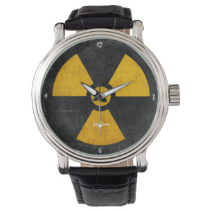 Montre Symbole de rayonnement en détresse