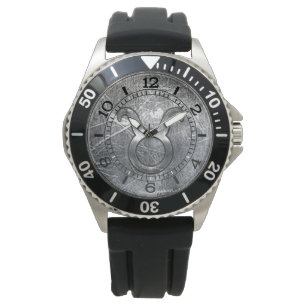 Montre Symbole de zodiaque de Taureau dans le cadran