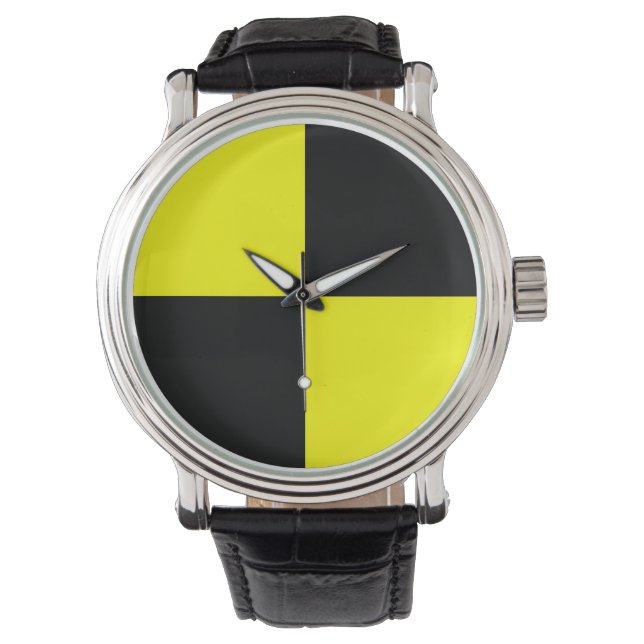 Montre symbole dummy de test de crash (devant)