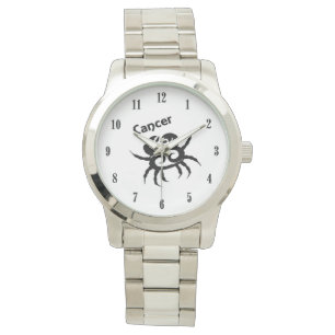 Montre Symbole et signe du cancer du zodiaque