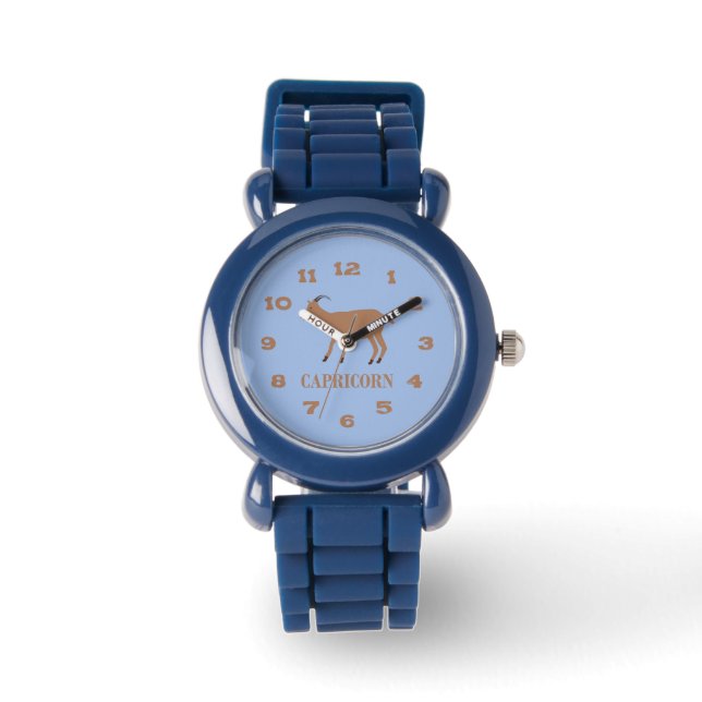 Montre Symbole étoile Capricorne Chèvre (Recto)