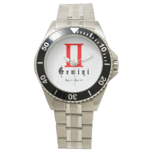 Montre SYMBOLE GEMini Astrologie Zodiac