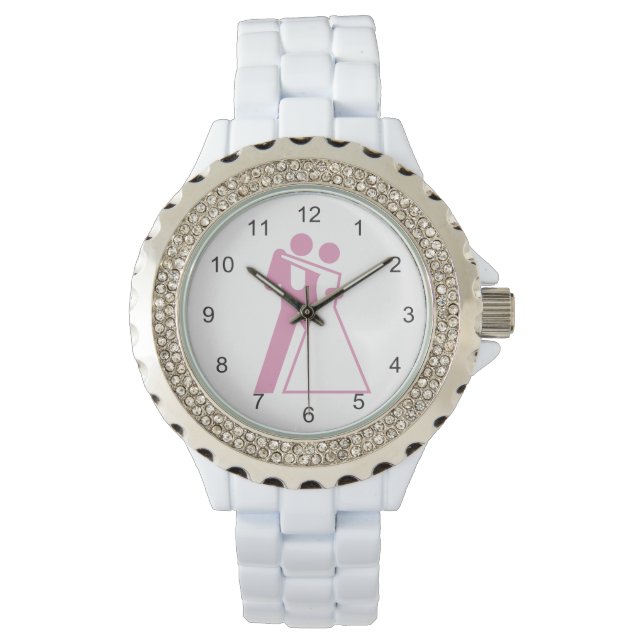 Montre Symbole international pour la mariée et la chambre (devant)