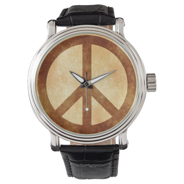 Montre SYMBOLE patiné DE LA PAIX HOMME (devant)