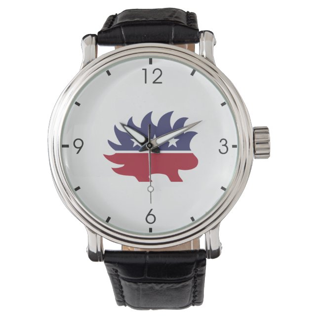 Montre Symbole politique du Parti Libéral (Porcupine) (devant)