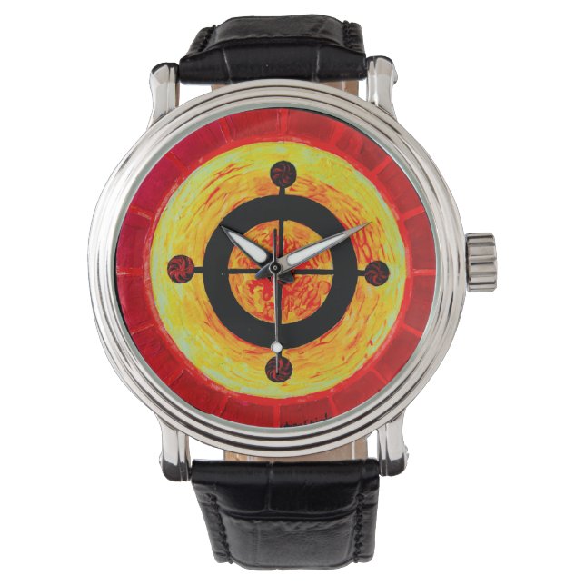 Montre Symbole solaire celtique (devant)