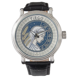 Montre Symbole Virgo du zodiaque