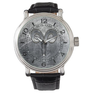 Montre SYMBOLE Zodiaque Aries Boîte à outils de style ind