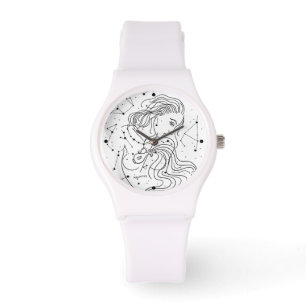 Montre SYMBOLE Zodiaque FILLE Aquarius