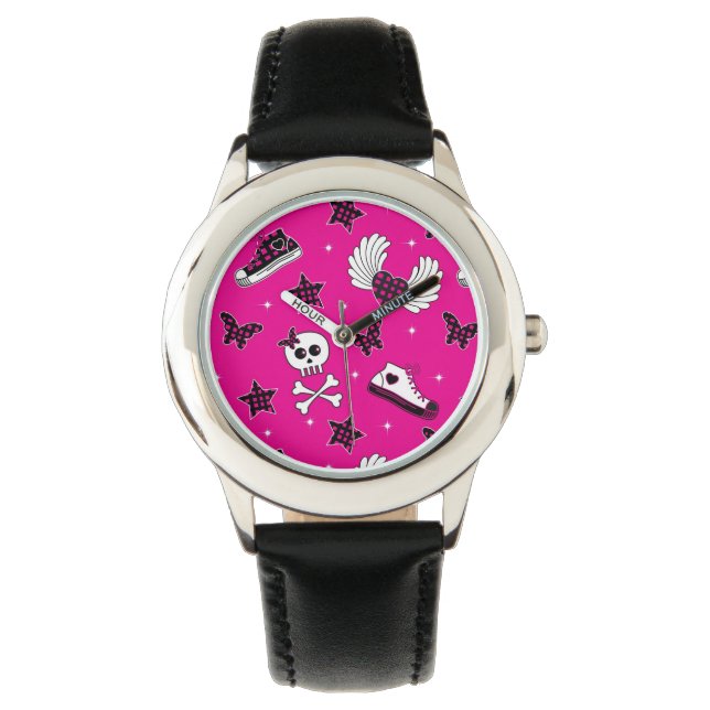 Montre Symboles Emo (devant)