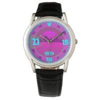 Synth Style 80s 80 rétro violet
