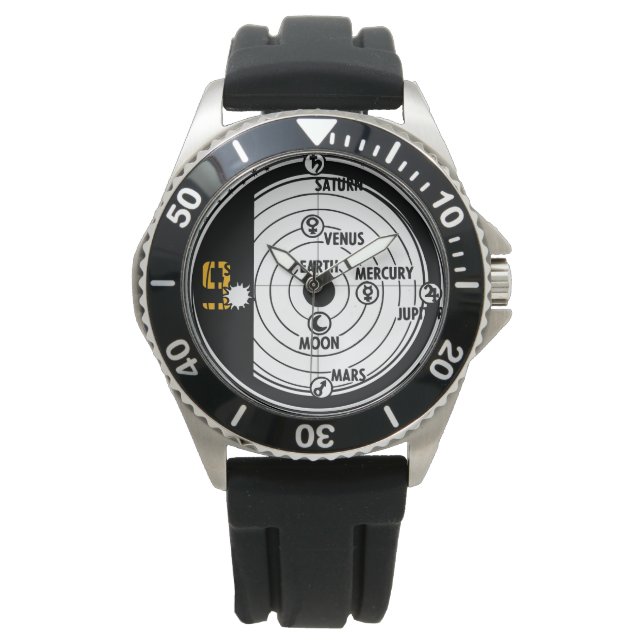 Montre Système solaire (devant)