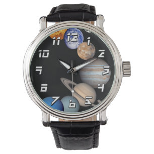 Montre Système solaire Montage JPL Planet Photos