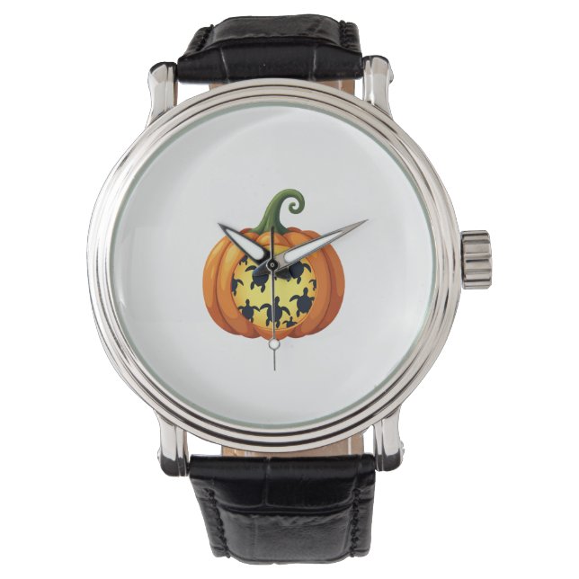Montre T-shirt d'Halloween (devant)
