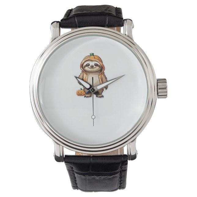 Montre T-shirt Essential de Slothster Halloween (devant)