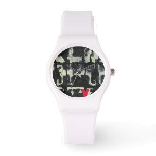 Montre Tableau alphabétique de Norman Wyatt