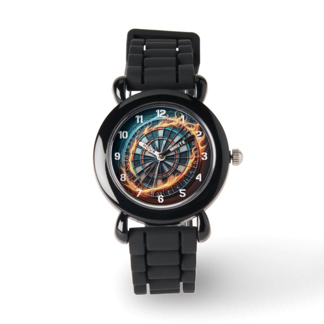 Montre Tableau de bord de feu avec explosion de bulle (Recto)