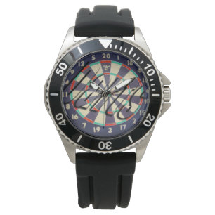Montre Tableau De Bord Et Logo De Foncé,