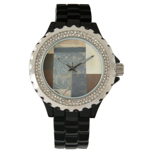 Montre Tableau moderne à panneaux (devant)
