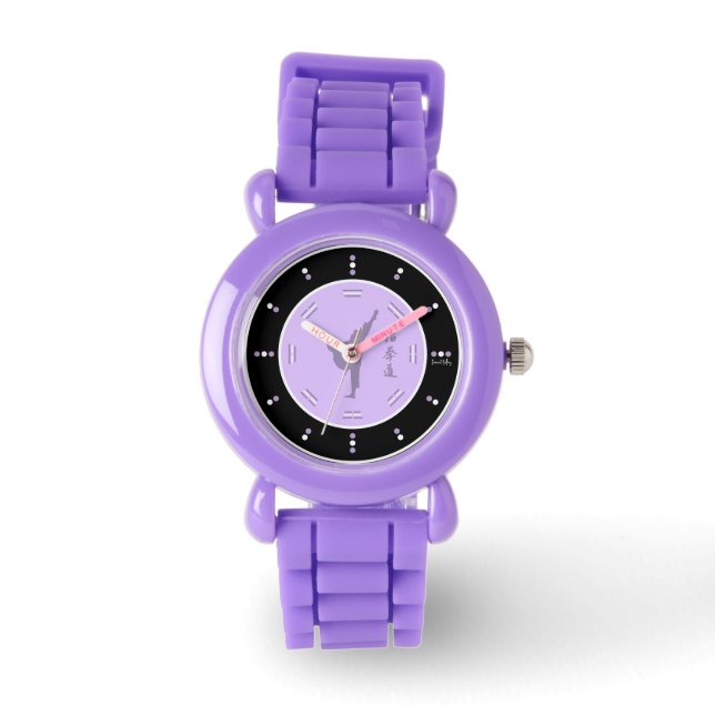 Montre Taekwondo - Regarder les enfants (Recto)