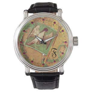 MONTRE TAROTS ANTIQUES, CARTES JUDICIAIRES, MONOGRAMME DE