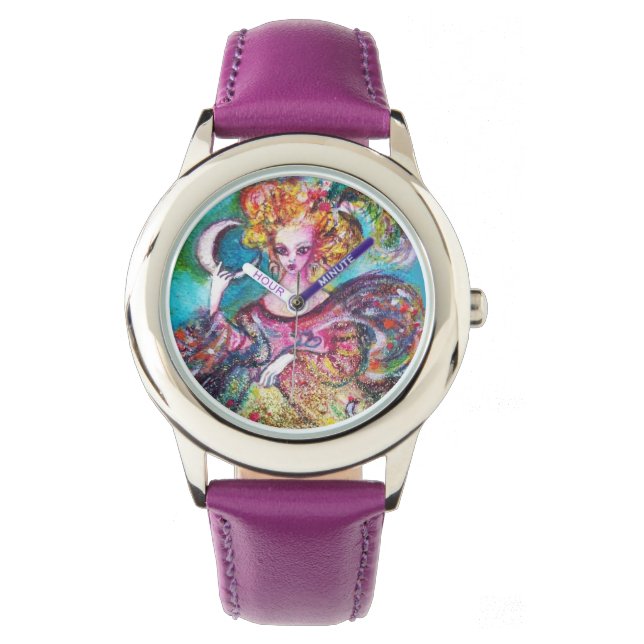 MONTRE TAROTS DES OMBRES PERDUES / LA DAME DE LA LUNE (devant)